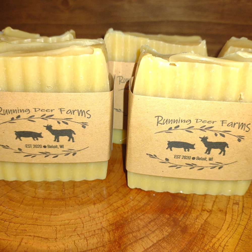 Goats milk soap lavender lemon